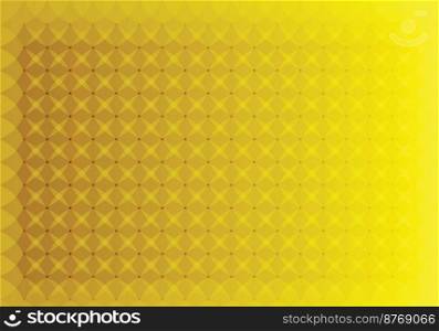 An abstract background composed of ovals resembling a flower. Gradient from light yellow to dark : Vector