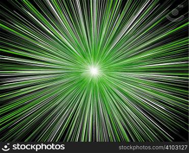 An abstract background that show a star exploding