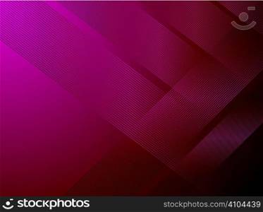 An abstract magenta background with flowing line that appear like rows of ribbons
