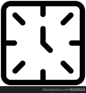 Analogue clock, a time management device.
