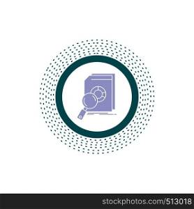 Analysis, data, financial, market, research Glyph Icon. Vector isolated illustration. Vector EPS10 Abstract Template background