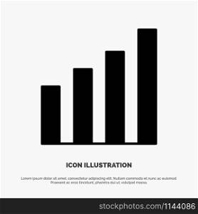 Analytic, Interface, Signal, User solid Glyph Icon vector