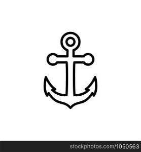 Anchor boat icon