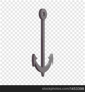 Anchor icon. Cartoon illustration of anchor vector icon for web. Anchor icon, cartoon style