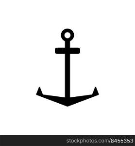 anchor icon design vector template