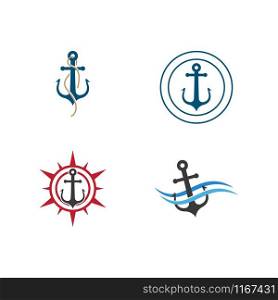 Anchor Logo Template vector illustration