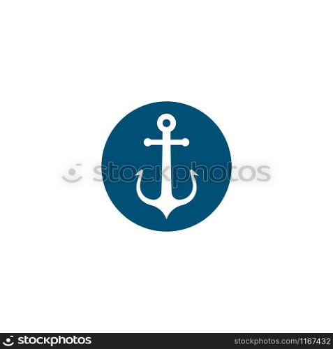 Anchor Logo Template vector illustration