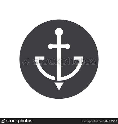Anchor Logo Template vector symbol design
