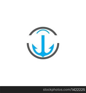 Anchor Logo Template vector symbol nature
