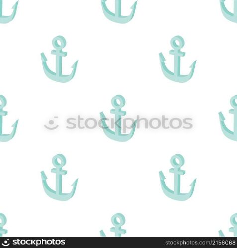 Anchor pattern seamless background texture repeat wallpaper geometric vector. Anchor pattern seamless vector