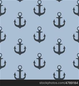 Anchor Seamless Pattern Background Vector Illustration EPS10. Anchor Seamless Pattern Background Vector Illustration
