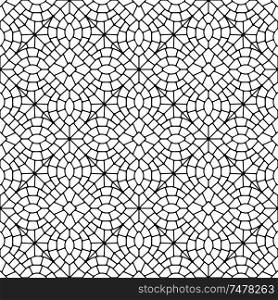 Ancient mosaic ceramic tile pattern. Decorative glass ornament. Abstract antique texture.. Ancient mosaic ceramic tile pattern.