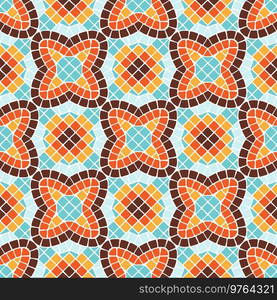 Ancient mosaic seamless pattern. Decorative antique stone ornament. Abstract antique texture.. Ancient mosaic seamless pattern. Decorative antique stone ornament.