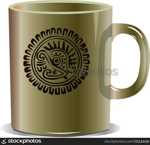 ancient mug illustration