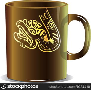 ancient mug illustration