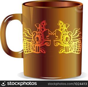 ancient mug illustration