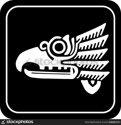 Ancient tribal symbols. Vector EPS 8. Tribal totems