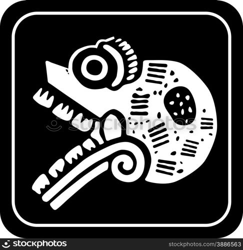 Ancient tribal symbols. Vector EPS 8. Tribal totems