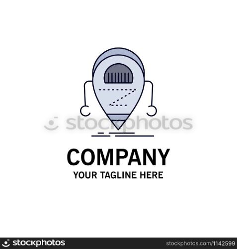 Android, beta, droid, robot, Technology Flat Color Icon Vector