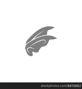 Angel wings icon logo design illustration template