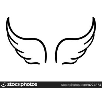 angel wings in heaven hawk feather wing pattern