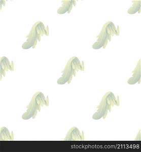 Angelic wing pattern seamless background texture repeat wallpaper geometric vector. Angelic wing pattern seamless vector