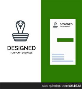 Animal, Cobra, India, King Grey Logo Design and Business Card Template