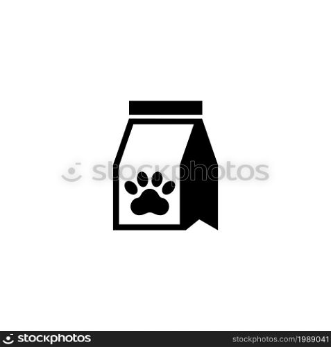 Animal Food Pack, Pet Meal Pack. Flat Vector Icon illustration. Simple black symbol on white background. Animal Food Pack, Pet Meal Pack sign design template for web and mobile UI element. Animal Food Pack, Pet Meal Pack. Flat Vector Icon illustration. Simple black symbol on white background. Animal Food Pack, Pet Meal Pack sign design template for web and mobile UI element.