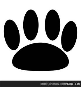 Animal footprint icon.
