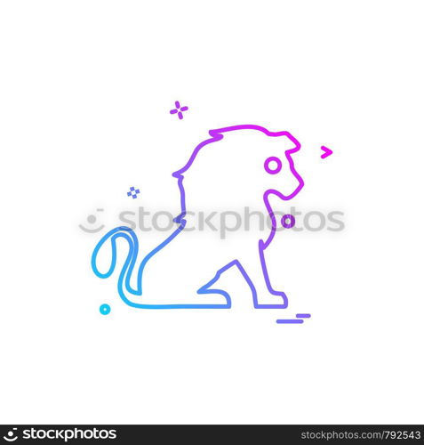 Animals icon design vector