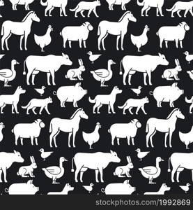 animals seamless pattern