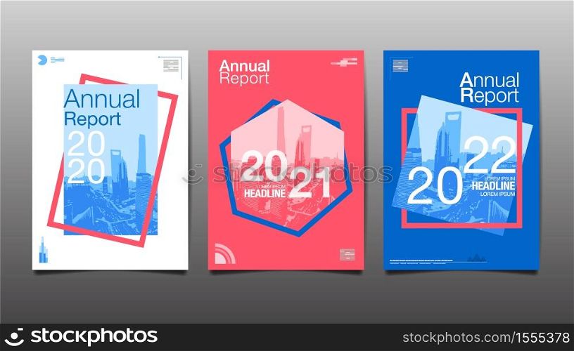 annual report 2020,2021,2022,2023 ,future, business, template layout design, cover book. vector illustration,presentation abstract background.