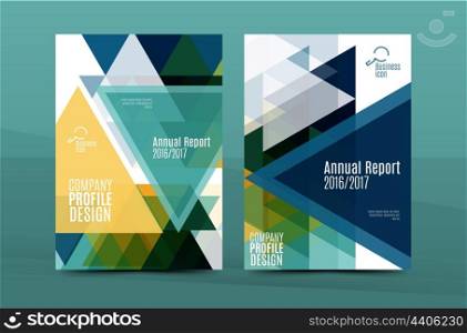 Annual Report A4 page cover, leaflet brochure flyer template or book and magazine layout design, abstract background presentation template