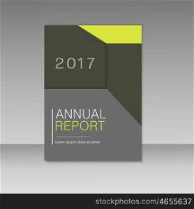 Annual report business brochure template. Cover book presentation in abstract design. Annual report business brochure template. Cover book presentation in abstract design.