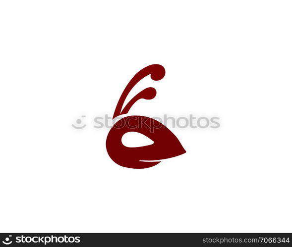 Ant head Logo template vector illustration design