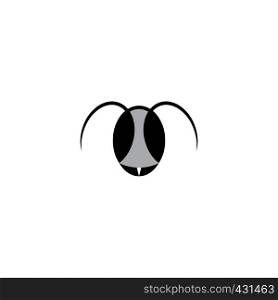 ant head logo vector icon symbol