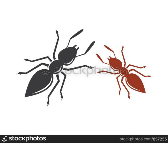 Ant icon vector illustration design template