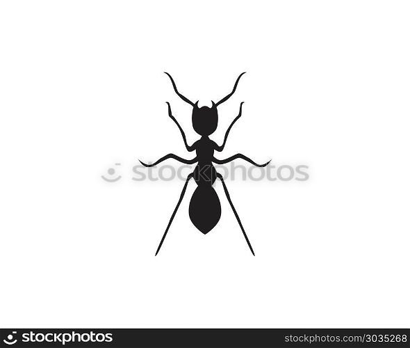 Ant Logo template vector illustration design. Ant Logo template vector illustration