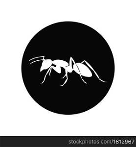Ant vector icon illustration symbol design