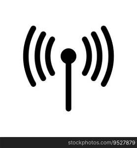 antenna icon vector template illustration logo design