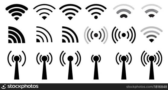 antenna wifi network. Contact icon set. Phone icon vector. Internet broadcast. Vector illustration. Stock image. EPS 10.. antenna wifi network. Contact icon set. Phone icon vector. Internet broadcast. Vector illustration. Stock image.