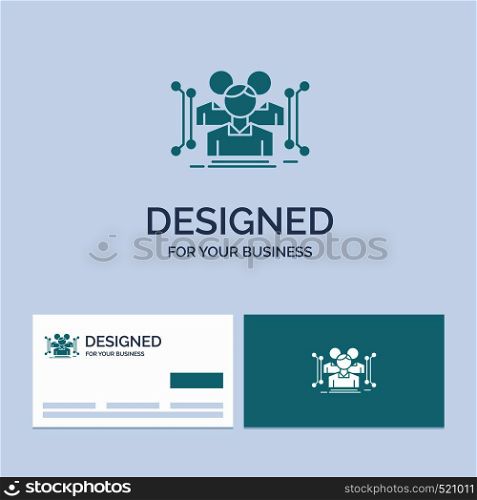 Anthropometry, body, data, human, public Business Logo Glyph Icon Symbol for your business. Turquoise Business Cards with Brand logo template.. Vector EPS10 Abstract Template background