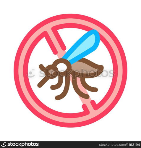 Anti-mosquito Icon Vector. Outline Anti-mosquito Sign. Isolated Contour Symbol Illustration. Anti-mosquito Icon Vector Outline Illustration