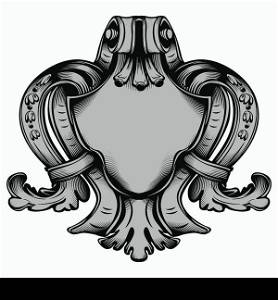 Antique emblem