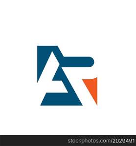 AP or AR Letter Business Vector icon design template