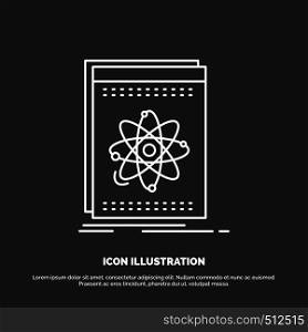 Api, application, developer, platform, science Icon. Line vector symbol for UI and UX, website or mobile application. Vector EPS10 Abstract Template background