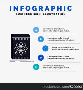 Api, application, developer, platform, science Infographics Template for Website and Presentation. GLyph Gray icon with Blue infographic style vector illustration.. Vector EPS10 Abstract Template background