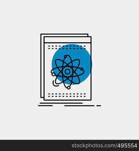 Api, application, developer, platform, science Line Icon. Vector EPS10 Abstract Template background