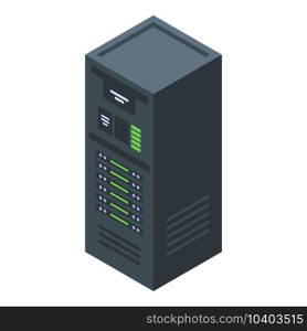Api data server icon isometric vector. Software cloud. Program connection. Api data server icon isometric vector. Software cloud