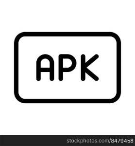 APK file standard for installing programs on Android OS